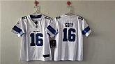 Women's Detroit Lions #16 Jared Goff White Vapor Stitched Jersey,baseball caps,new era cap wholesale,wholesale hats